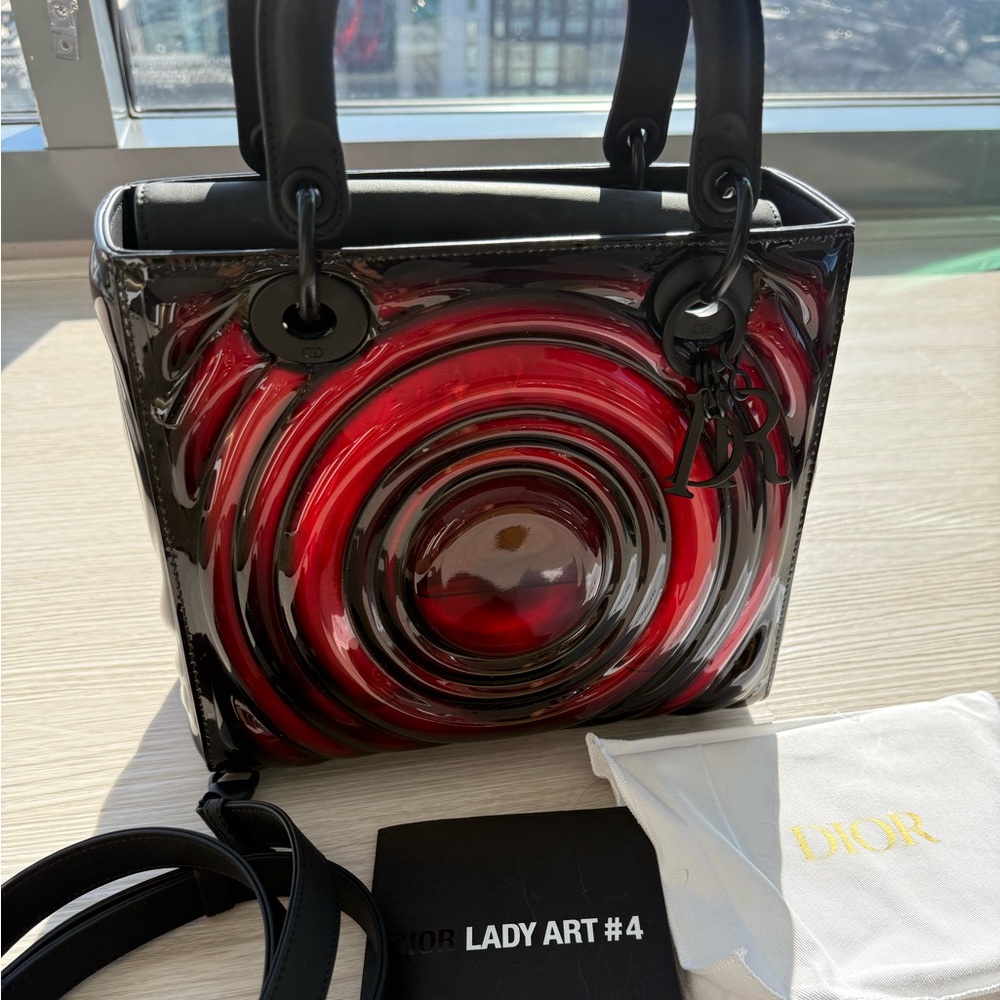 Christian Dior Lady Art Lady Dior Bag - Large - Picture 7 of 9